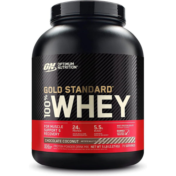 Optimum Nutrition 100% Whey Gold Standard 5 lbs Whey Protein - Bay Buy Shopping