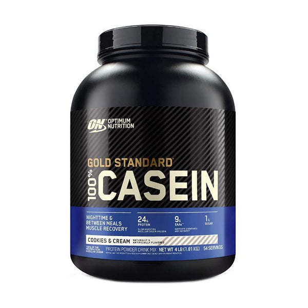 Optimum Nutrition Gold Standard 100% Casein – 4 lbs | Slow - Digesting Protein for Muscle Recovery - Bay Buy Shopping