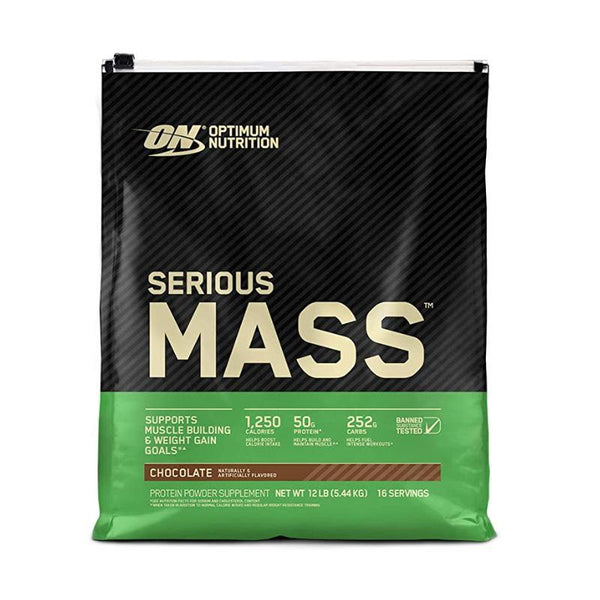 Optimum Nutrition Serious Mass – 12 lbs | High - Calorie Weight Gainer - Bay Buy Shopping