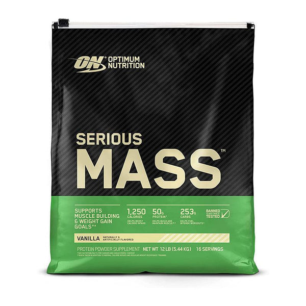 Optimum Nutrition Serious Mass – 12 lbs | High - Calorie Weight Gainer - Bay Buy Shopping