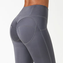 Pleated Yoga Pants High Waist Sports Leggings - Bay Buy Shopping