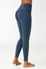 Pleated Yoga Pants High Waist Sports Leggings - Bay Buy Shopping