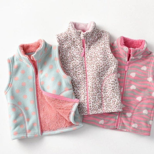 Plus Velvet Thickening Comfortable Warm Fleece Vest - Bay Buy Shopping