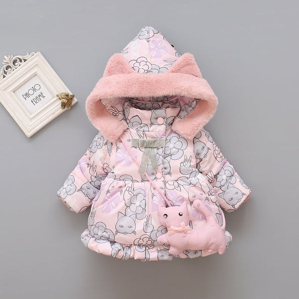 Plush padded children's cotton clothing - Bay Buy Shopping