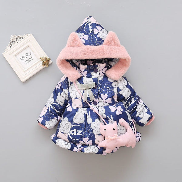 Plush padded children's cotton clothing - Bay Buy Shopping