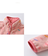 Polar Fleece Girl Cartoon Coat Plus Fleece Thick Style - Bay Buy Shopping