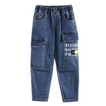 Printed Fashion Girdled Jeans - Bay Buy Shopping