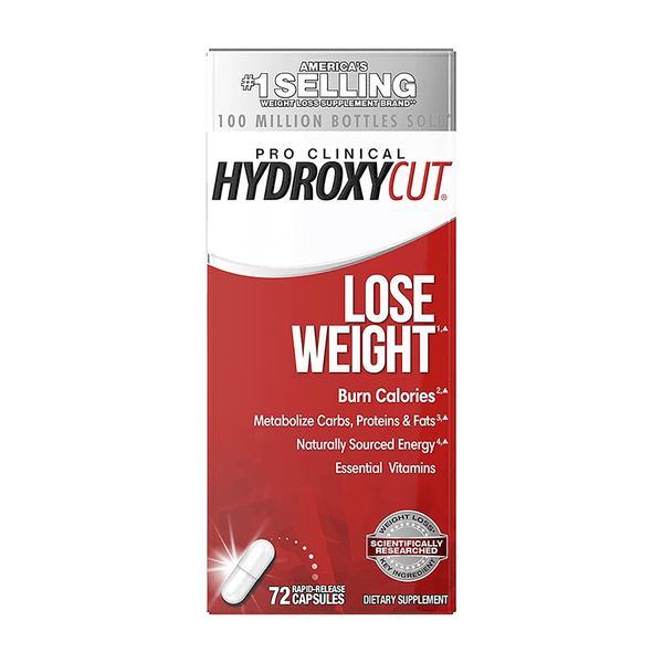 Pro Clinical Hydroxycut 72 Capsules Weight Loss Pills for Women & Men - Bay Buy Shopping
