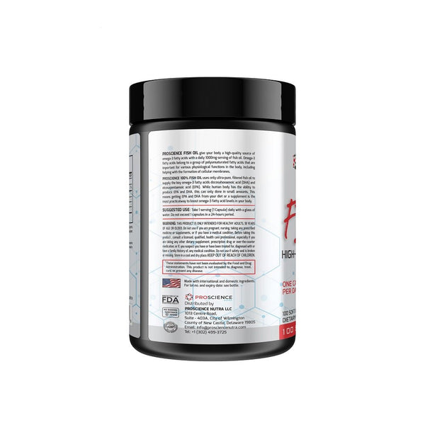 ProScience Nutra Ultra Pure Fish Oil OMEGA - 3 1000 mg - Bay Buy Shopping