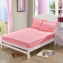 Pure Color Single Product Sanded Bed Sheet Simmons Protective Cover - Bay Buy Shopping