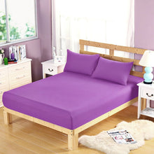 Pure Color Single Product Sanded Bed Sheet Simmons Protective Cover - Bay Buy Shopping