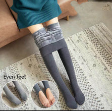 Pure Cotton Leggings Outer Wear High Waist Abdomen Buttocks Plus Velvet Thick And Seamless - Bay Buy Shopping