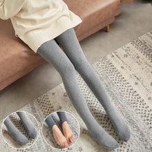 Pure Cotton Leggings Outer Wear High Waist Abdomen Buttocks Plus Velvet Thick And Seamless - Bay Buy Shopping
