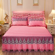 Quilted Lace Bed Skirt Thickened Plus Cotton Bedspread Single Piece Simmons Bed Cover Bed Circumference 1.8m Bed - Bay Buy Shopping