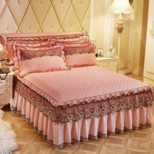 Quilted Lace Bed Skirt Thickened Plus Cotton Bedspread Single Piece Simmons Bed Cover Bed Circumference 1.8m Bed - Bay Buy Shopping