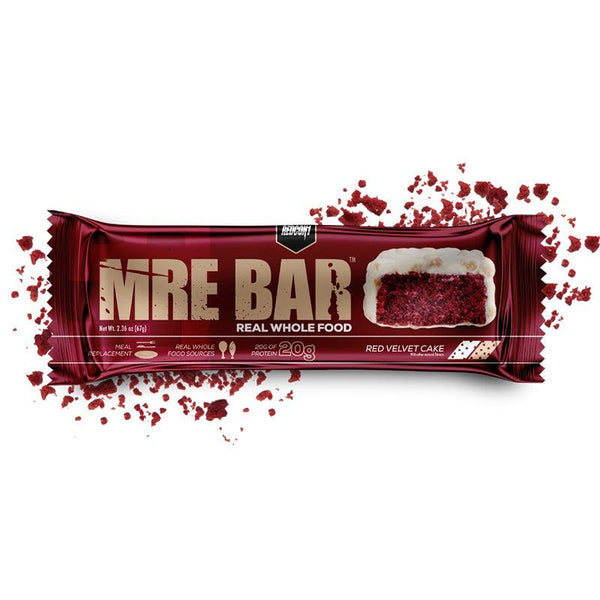 Redcon1 MRE Bar – Real Whole Meal Protein Bar, Pack of 12 for On - the - Go Nutrition - Bay Buy Shopping