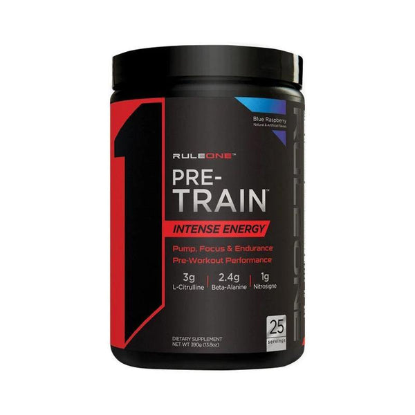 RuleOne R1 Pre Train 25 Servings Intense Energy Pre - Workout - Bay Buy Shopping
