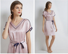 Silk dress nightdress - Bay Buy Shopping