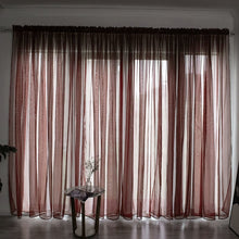 Simple And Modern Balcony Solid Color Gauze Curtain - Bay Buy Shopping