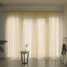 Simple And Modern Balcony Solid Color Gauze Curtain - Bay Buy Shopping