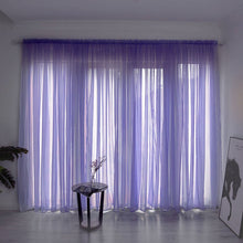 Simple And Modern Balcony Solid Color Gauze Curtain - Bay Buy Shopping