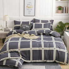 Simple Cotton Sanding Four - piece Set Thickening Small Bed Quilt Cover - Bay Buy Shopping