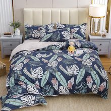 Simple Cotton Sanding Four - piece Set Thickening Small Bed Quilt Cover - Bay Buy Shopping