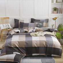 Simple Cotton Sanding Four - piece Set Thickening Small Bed Quilt Cover - Bay Buy Shopping
