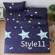 Single Bed Linens Mattress Pad Sets Bed Sheet Single Mattress Cover - Bay Buy Shopping