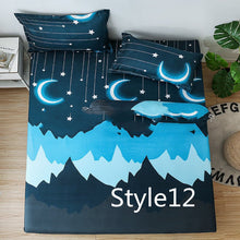 Single Bed Linens Mattress Pad Sets Bed Sheet Single Mattress Cover - Bay Buy Shopping