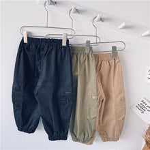 Spring And Autumn Boys' Korean Style Overalls Trousers - Bay Buy Shopping