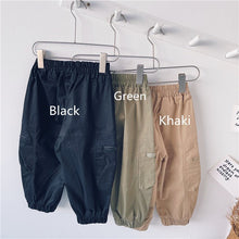 Spring And Autumn Boys' Korean Style Overalls Trousers - Bay Buy Shopping