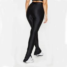 Stretch Sports Running High Waist Tight Black Ankle - length Pants - Bay Buy Shopping