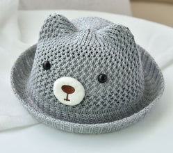 Summer Beach Travel Hat Baby Straw Hat Girl - Bay Buy Shopping