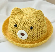 Summer Beach Travel Hat Baby Straw Hat Girl - Bay Buy Shopping