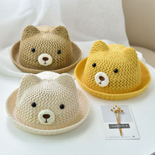 Summer Beach Travel Hat Baby Straw Hat Girl - Bay Buy Shopping