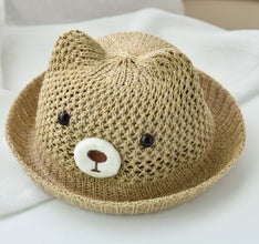 Summer Beach Travel Hat Baby Straw Hat Girl - Bay Buy Shopping