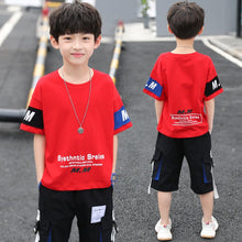 Summer Foreign Boy Handsome, Big Boy Two - piece Korean Style Trend - Bay Buy Shopping