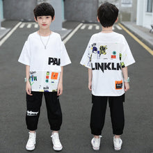 Summer Foreign Boy Handsome, Big Boy Two - piece Korean Style Trend - Bay Buy Shopping