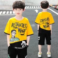 Summer Foreign Boy Handsome, Big Boy Two - piece Korean Style Trend - Bay Buy Shopping
