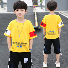 Summer Foreign Boy Handsome, Big Boy Two - piece Korean Style Trend - Bay Buy Shopping