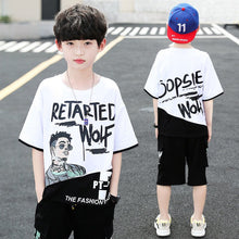 Summer Foreign Boy Handsome, Big Boy Two - piece Korean Style Trend - Bay Buy Shopping