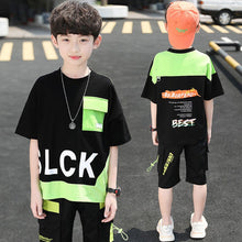Summer Foreign Boy Handsome, Big Boy Two - piece Korean Style Trend - Bay Buy Shopping