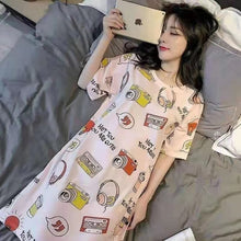 Summer Korean Princess Sweet Cute Cloth Bag Nightdress Women - Bay Buy Shopping