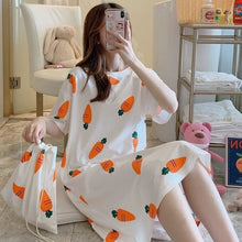 Summer Korean Princess Sweet Cute Cloth Bag Nightdress Women - Bay Buy Shopping