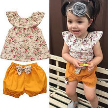 Summer Newborn Baby Girl Clothes Shorts Outfits - Bay Buy Shopping
