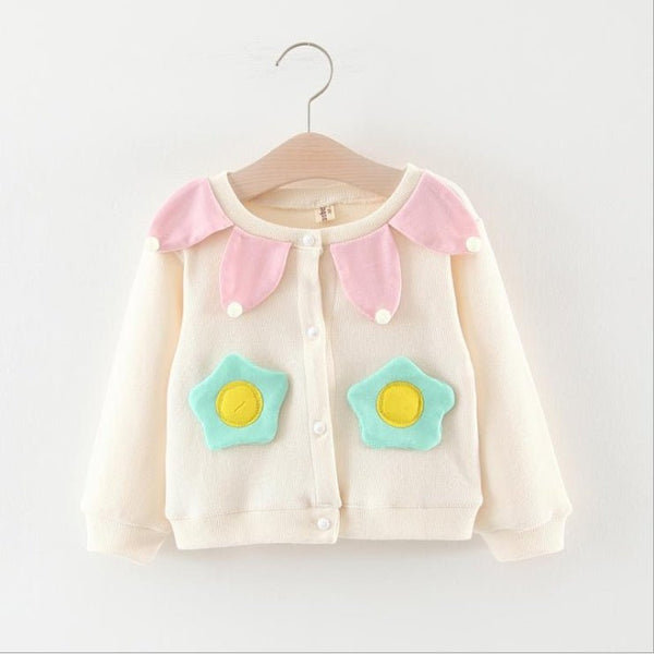 The " Beautiful Flowers " Cardigan - Bay Buy Shopping