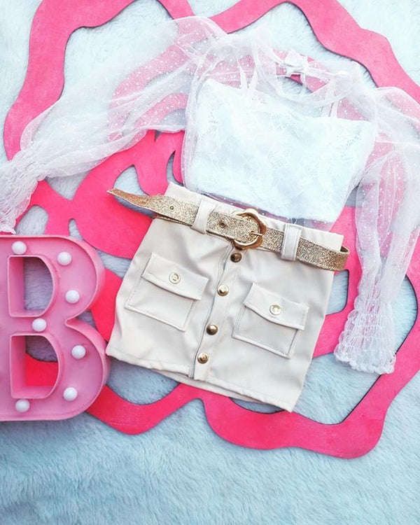 Three - piece baby girl clothes - Bay Buy Shopping