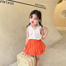 Two - piece Children's Clothing And Children's Halter Top With Wood Ears - Bay Buy Shopping