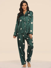 Two - piece Stretch Satin Home Wear Pajamas Women - Bay Buy Shopping